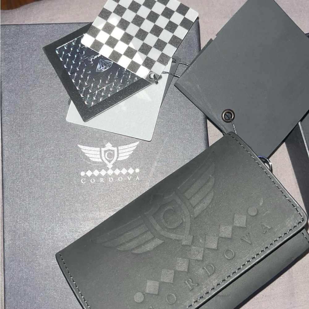 Diamond Supply Co/cordova collab Black Wallet